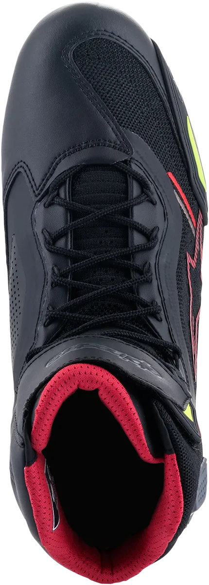 ALPINESTARS Faster-3 Rideknit Shoes - Black/Red/Yellow - US 11.5 251031913611.5