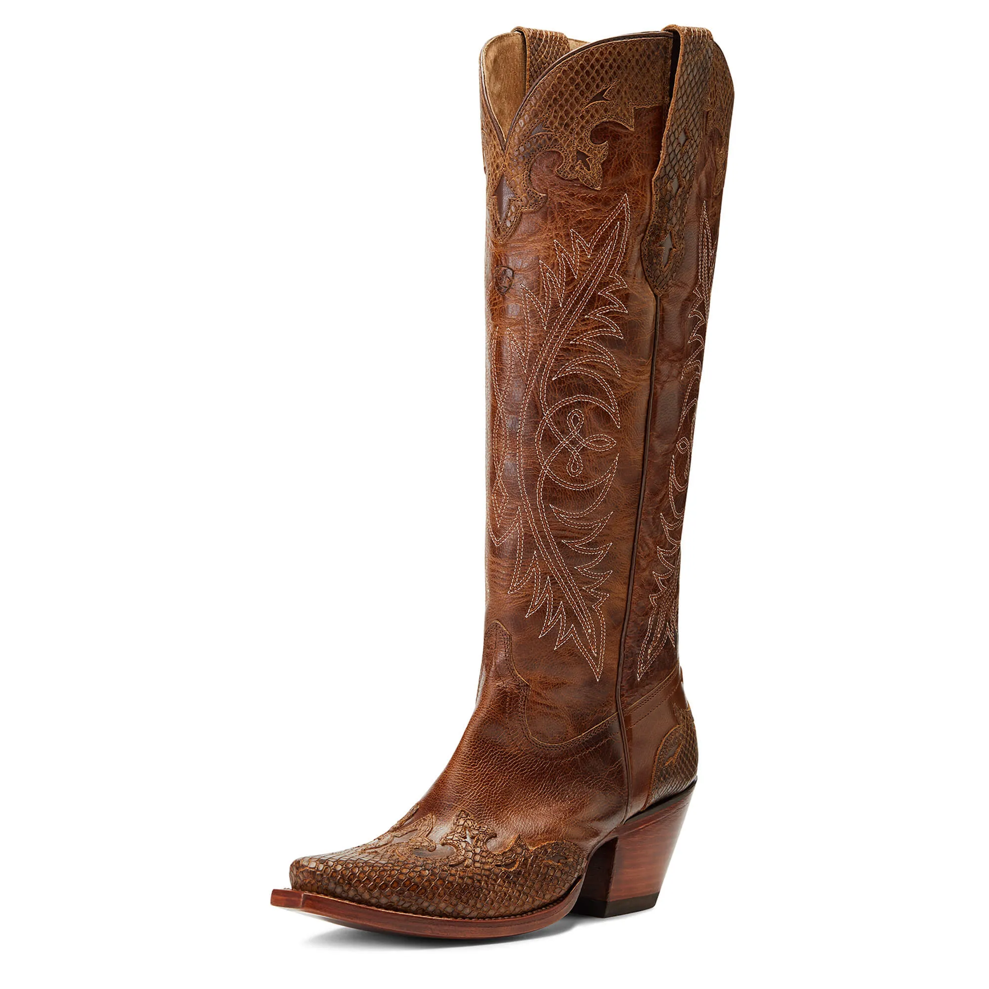 Ariat Ladies Geneva StretchFit Rye Tall Western Boot 10042483