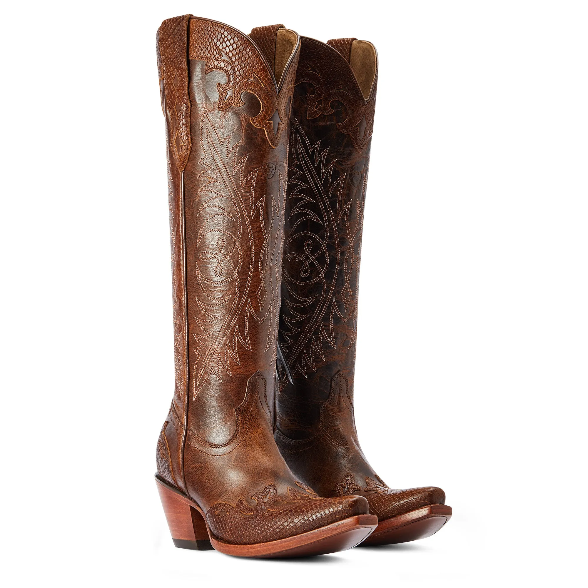 Ariat Ladies Geneva StretchFit Rye Tall Western Boot 10042483