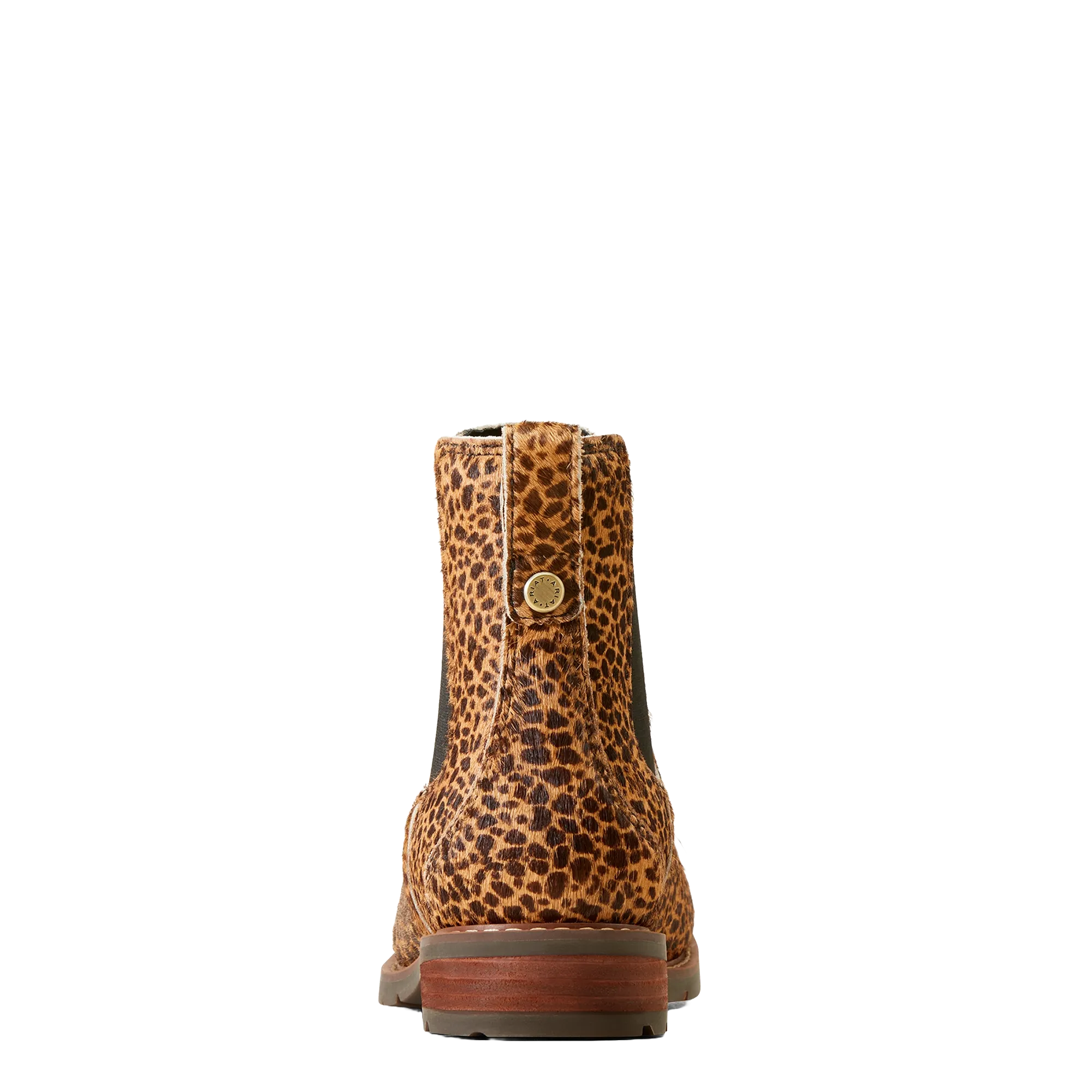 Ariat Ladies Wexford Chelsea Cheetah Hair On Boots 10046976
