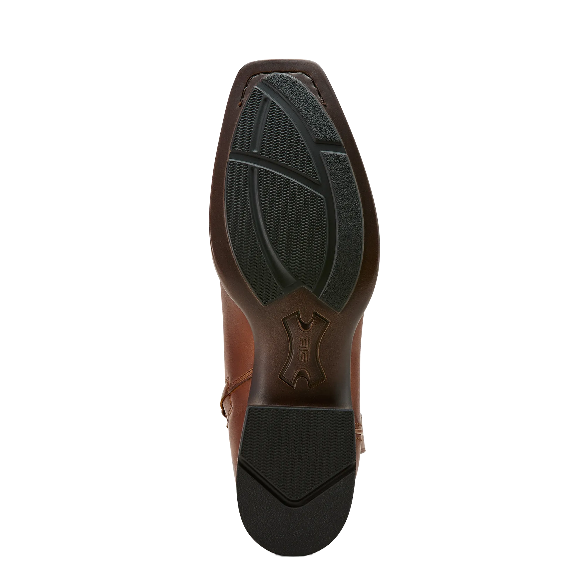 Ariat Men's Bodie Bitter Brown Square Toe Western Boot 10061149