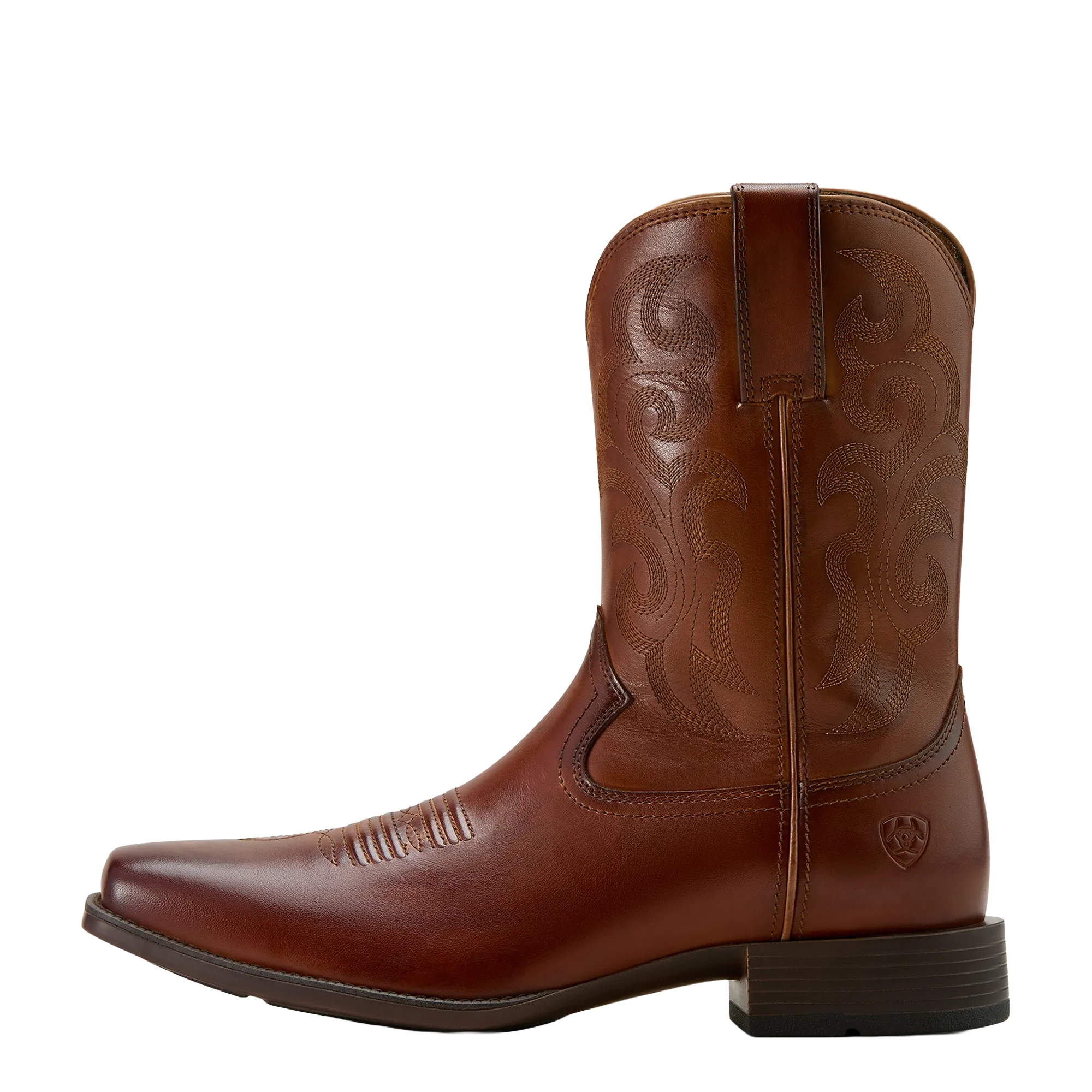 Ariat Men's Bodie Bitter Brown Square Toe Western Boot 10061149