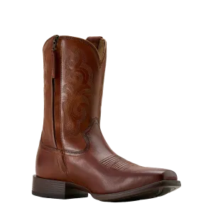 Ariat Men's Bodie Bitter Brown Square Toe Western Boot 10061149