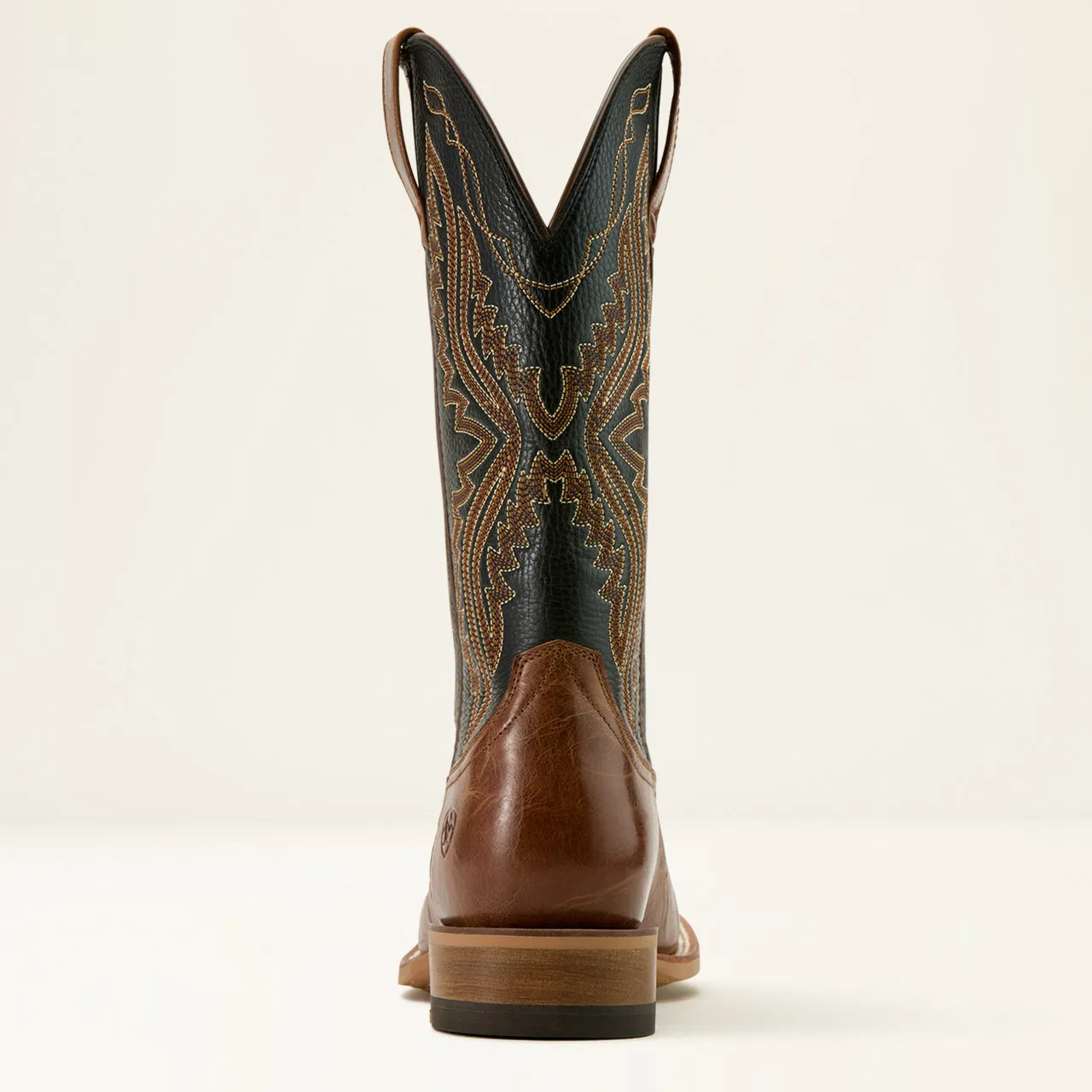 Ariat Men's Dark Deertan & Black Baxter Duratread Wide Square Toe Cowboy Boots 10061237