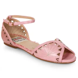 BETTIE PAGE AGNES SANDALS PINK