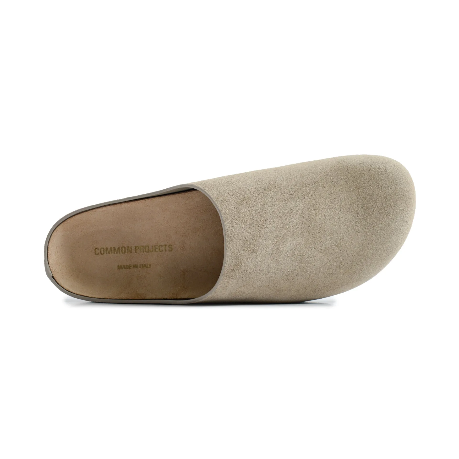 Common Projects Suede Clogs