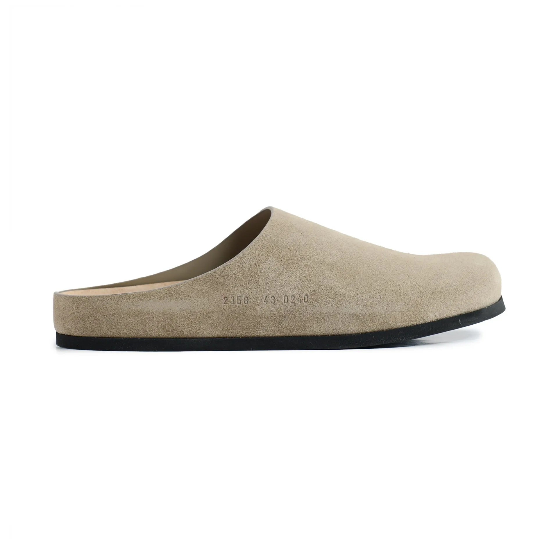 Common Projects Suede Clogs