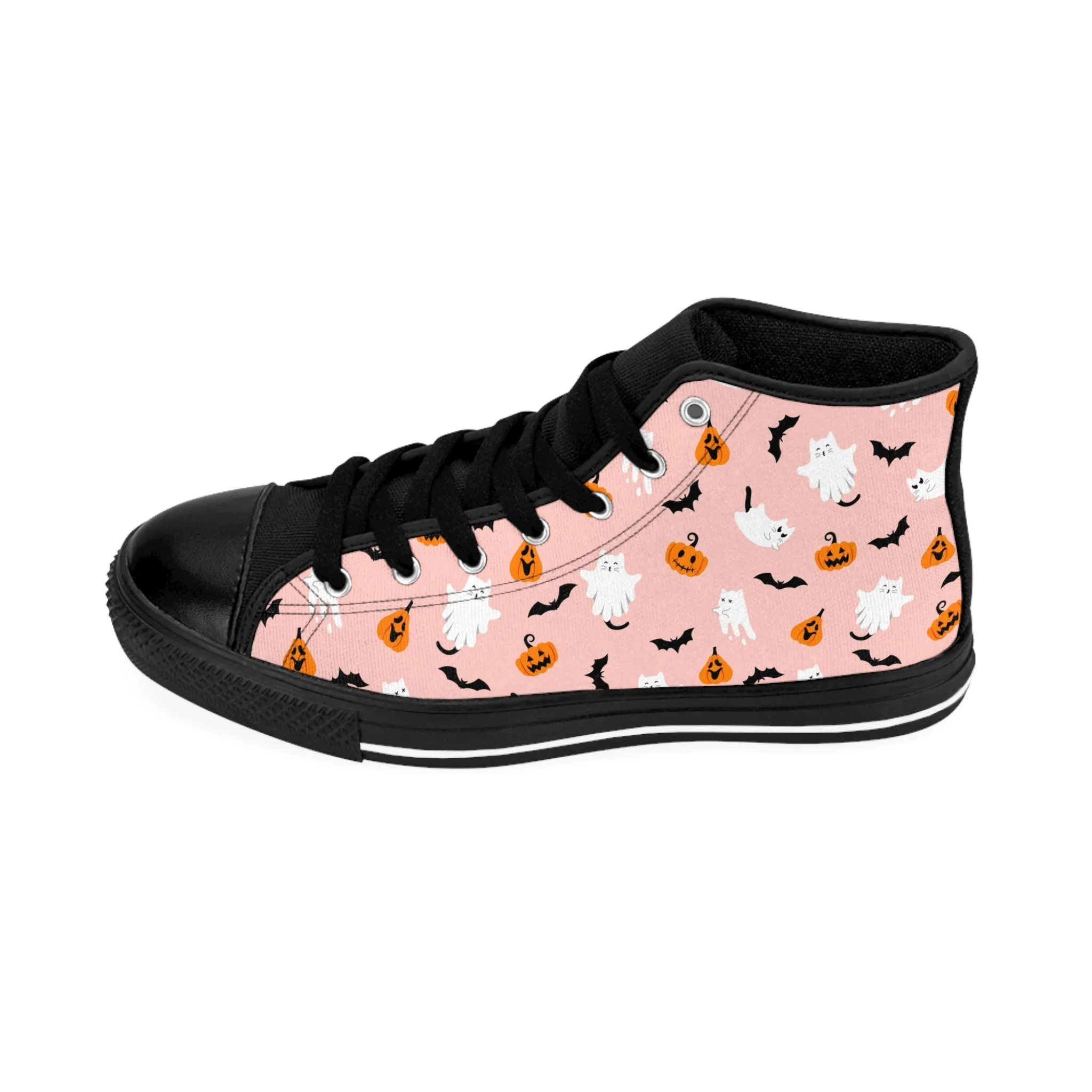 Cute Halloween Pattern Women's Classic Sneakers