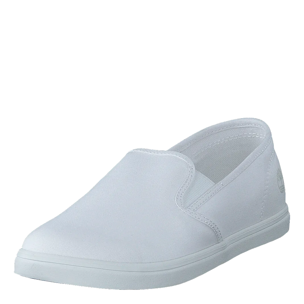 Dausette Slip-on White Canvas
