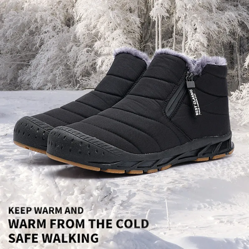 🔥Early Winter Discount-49% OFF⏰Winter Warm Faux Fur Lined Waterproof Outdoor Snow Boots