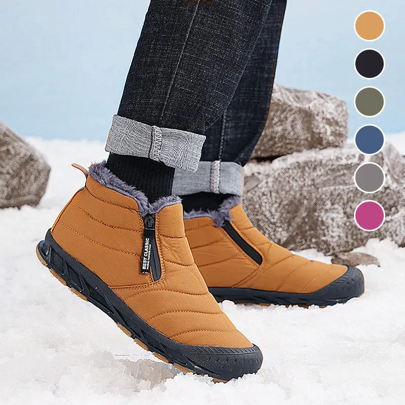 🔥Early Winter Discount-49% OFF⏰Winter Warm Faux Fur Lined Waterproof Outdoor Snow Boots