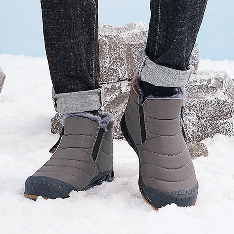 🔥Early Winter Discount-49% OFF⏰Winter Warm Faux Fur Lined Waterproof Outdoor Snow Boots
