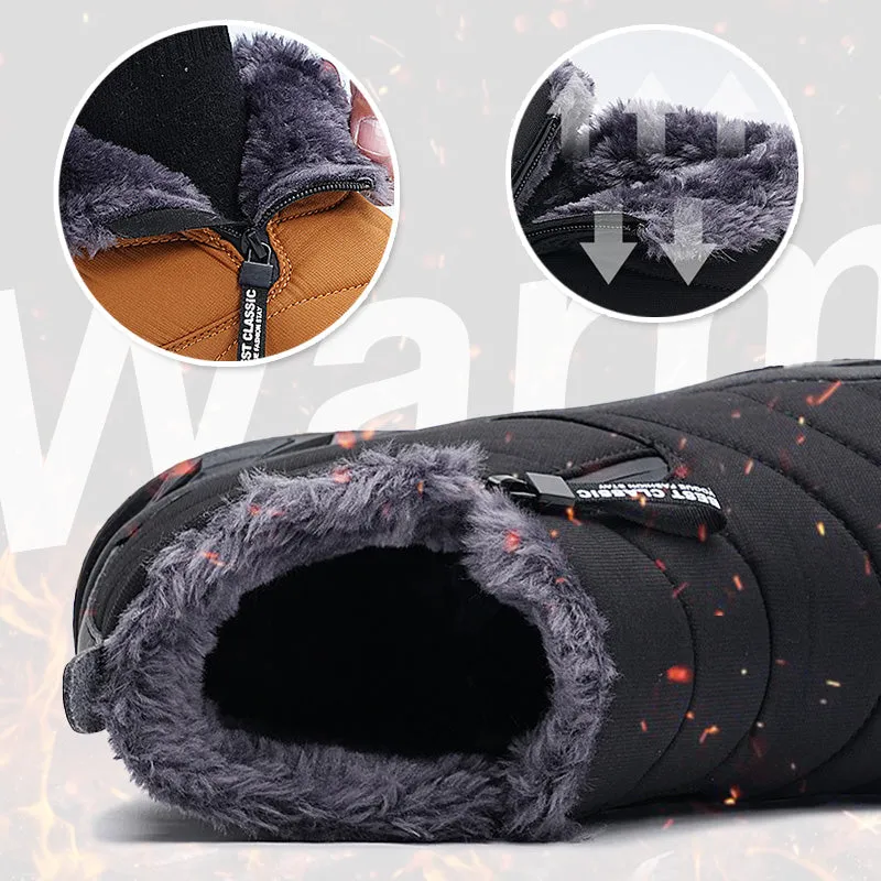 🔥Early Winter Discount-49% OFF⏰Winter Warm Faux Fur Lined Waterproof Outdoor Snow Boots