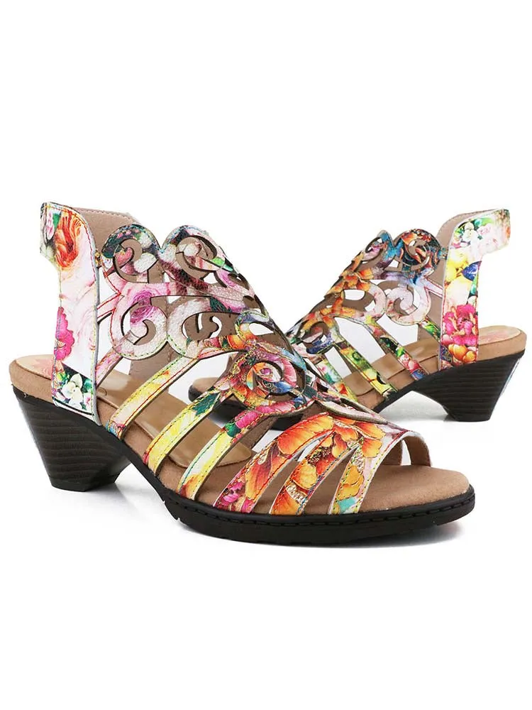 Elyse Genuine Leather Sandals