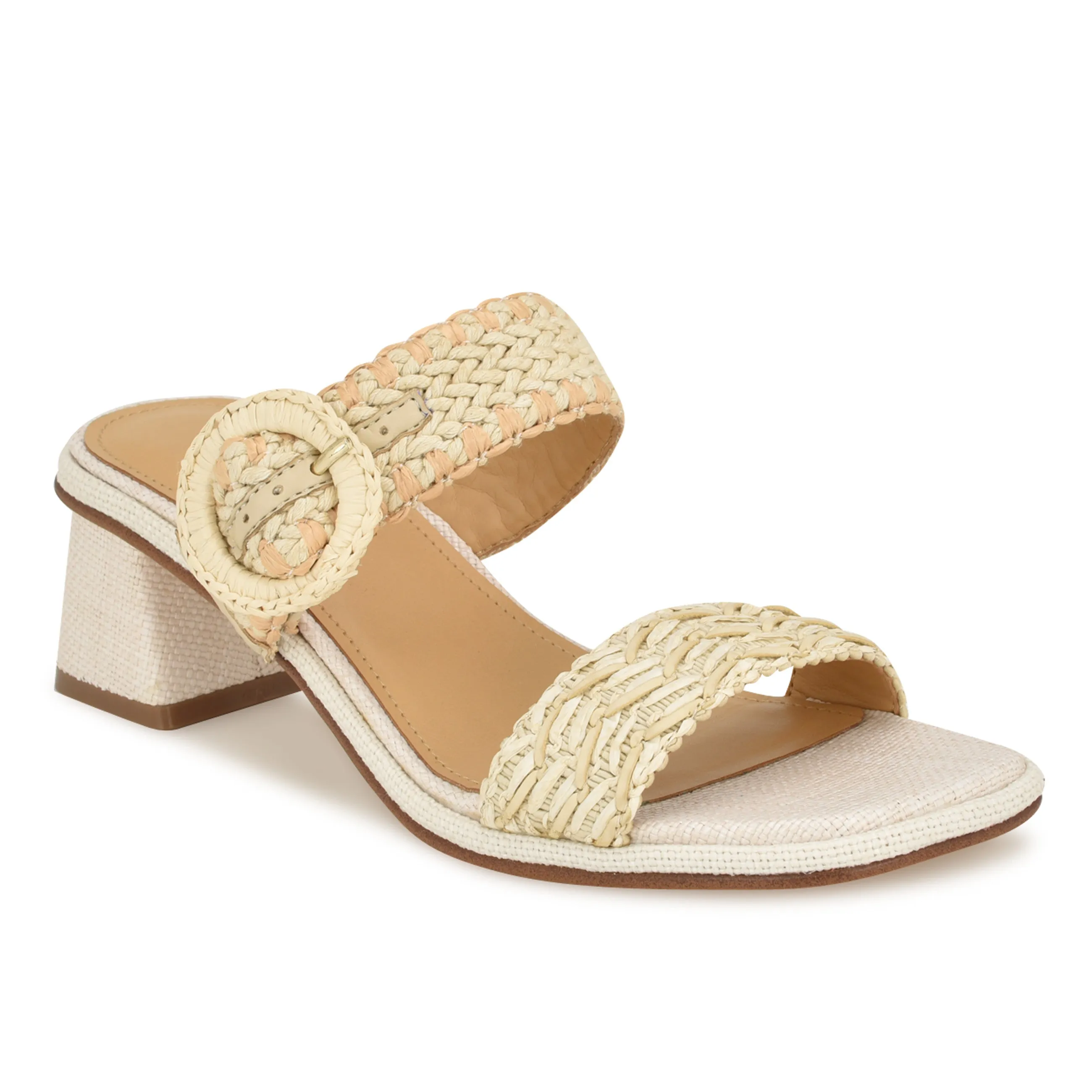 Emerey Woven Slide Sandals