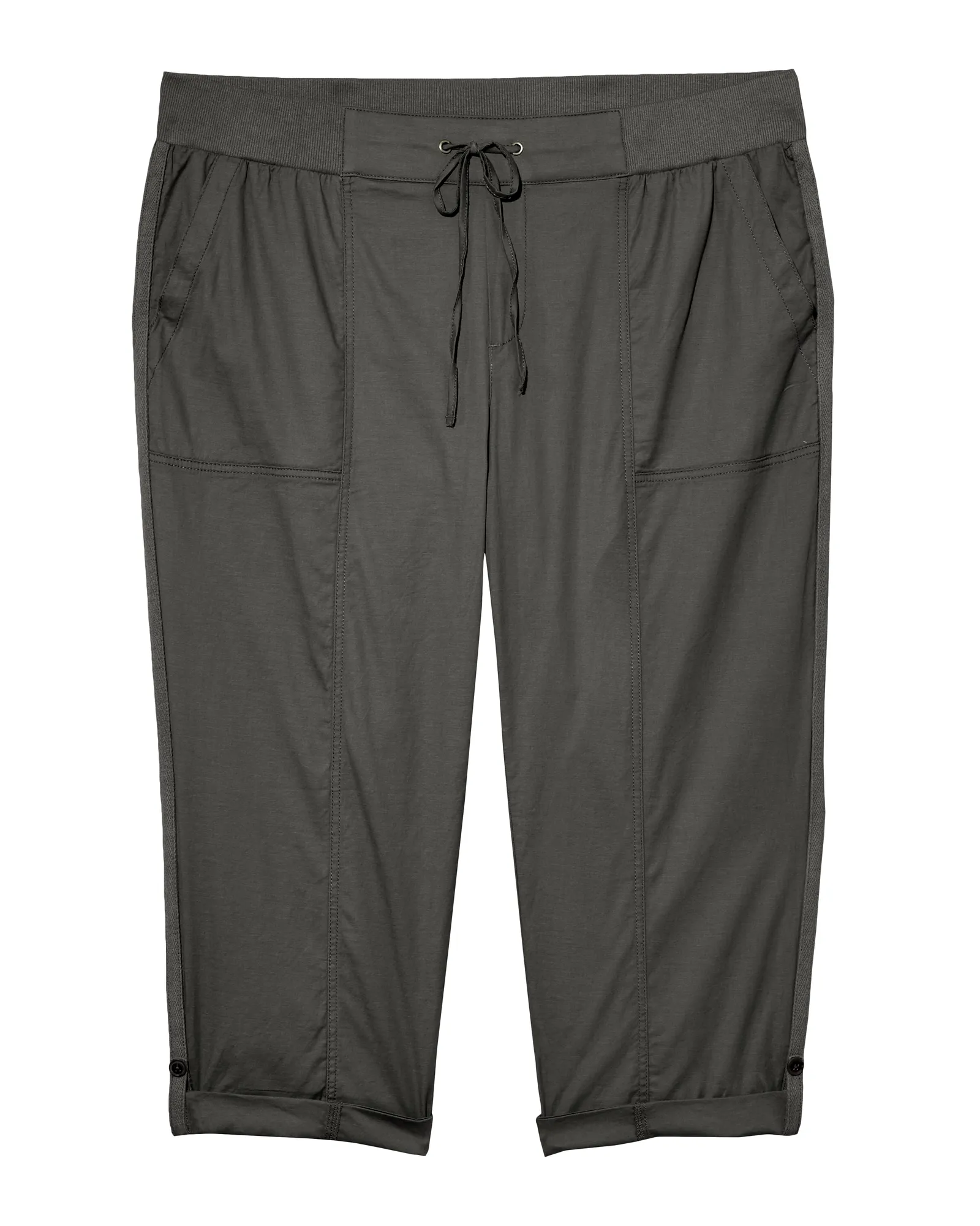 Faro Soft Rolled Capri | Charcoal Grey