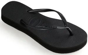 Havaianas Slim Flatform In Black