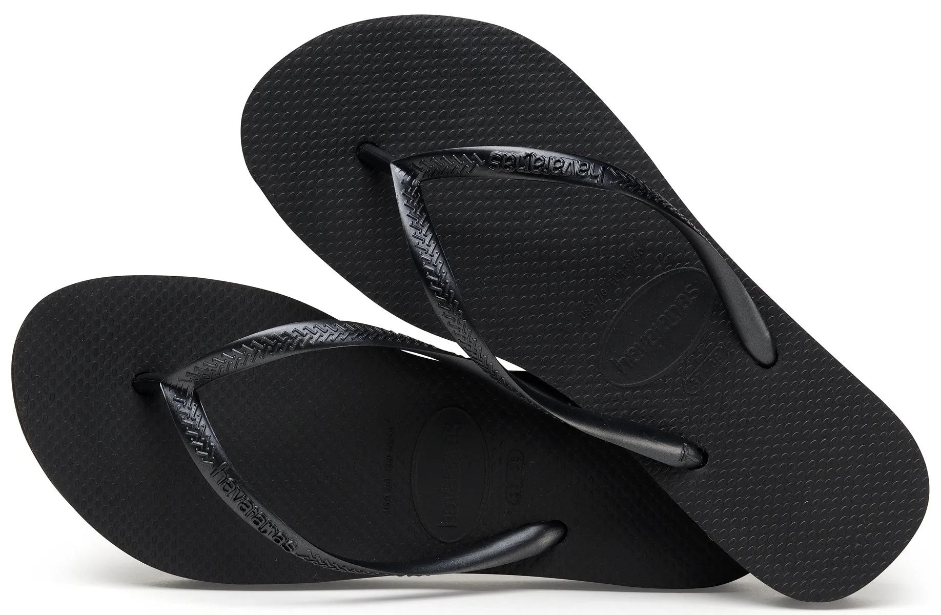 Havaianas Slim Flatform In Black