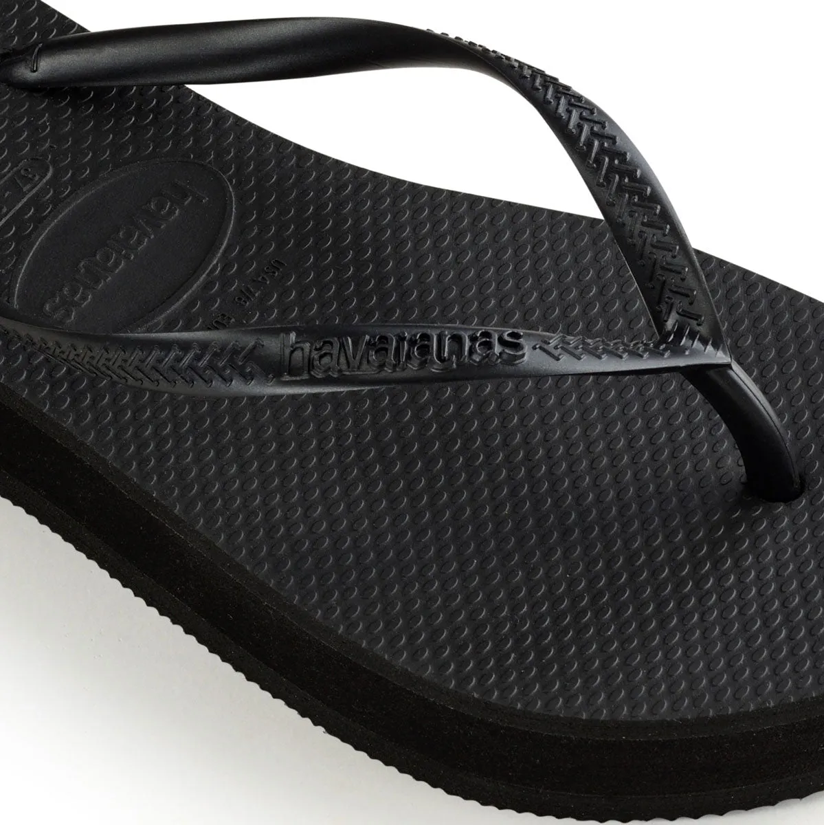 Havaianas Slim Flatform In Black
