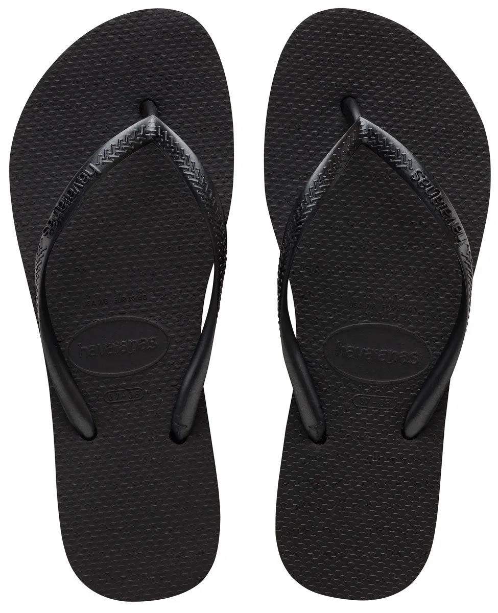 Havaianas Slim Flatform In Black