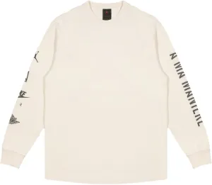 JORDAN X A MA MANIERE LONG SLEEVE SHIRT NATURAL