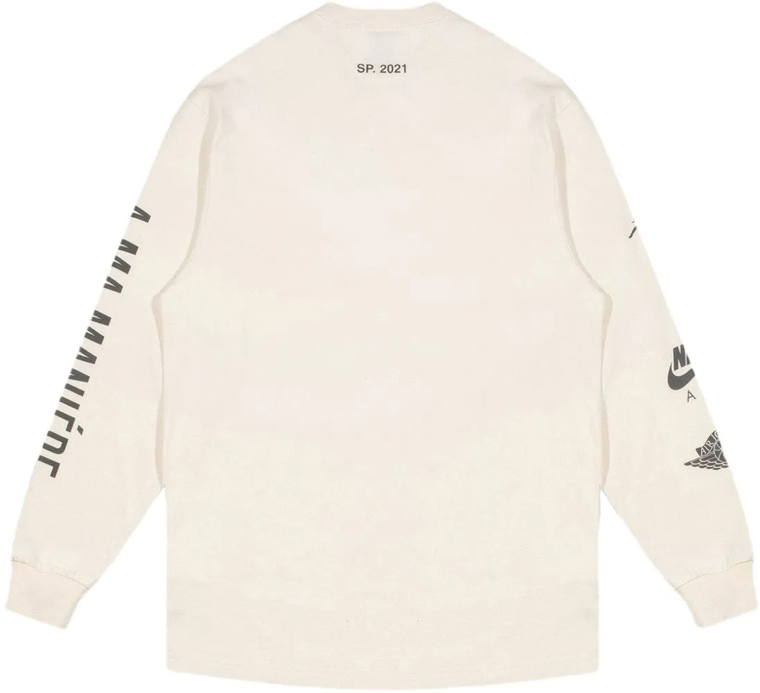 JORDAN X A MA MANIERE LONG SLEEVE SHIRT NATURAL
