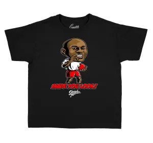 Kids - Fire Red 4 Made You Look Shirt