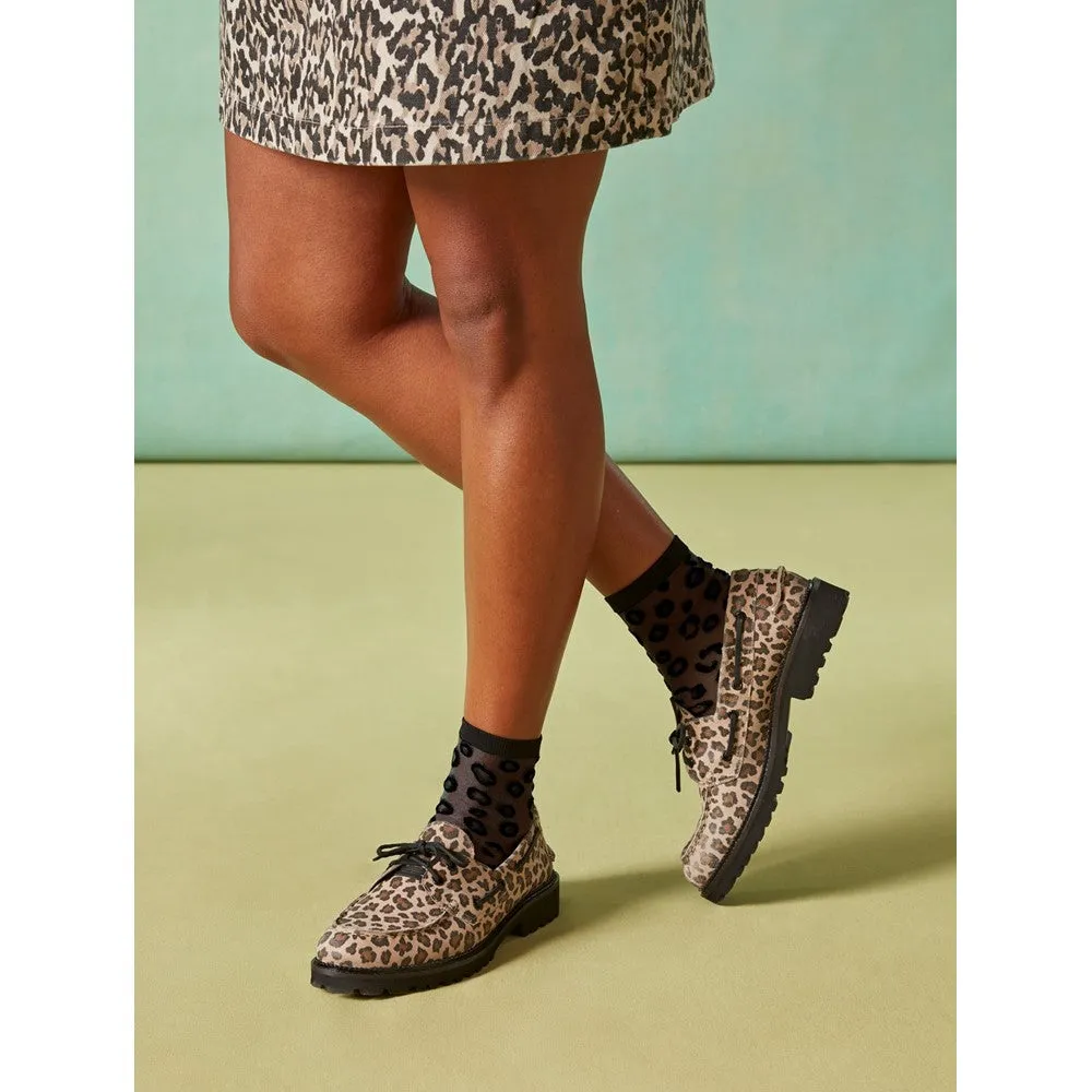 Leopard Geri Loafers
