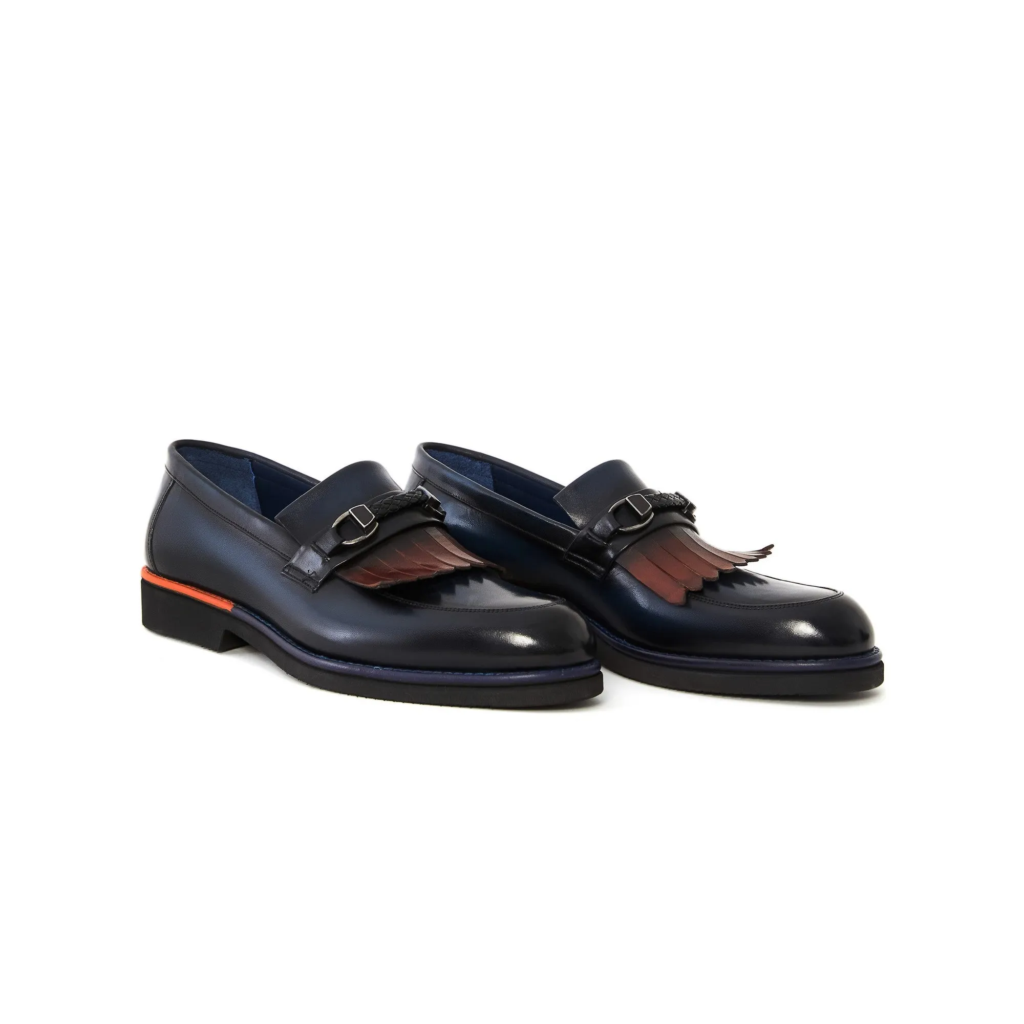 Men's Calf Leather Handmade Loafer M7031