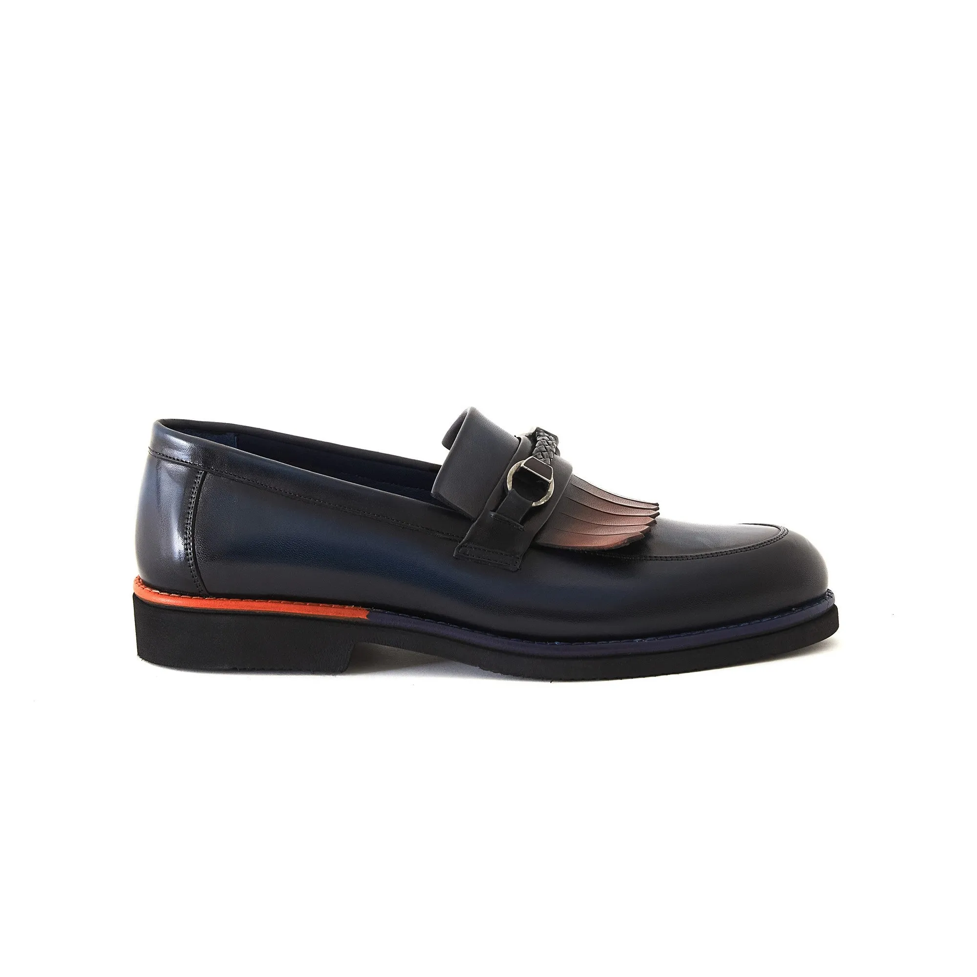 Men's Calf Leather Handmade Loafer M7031