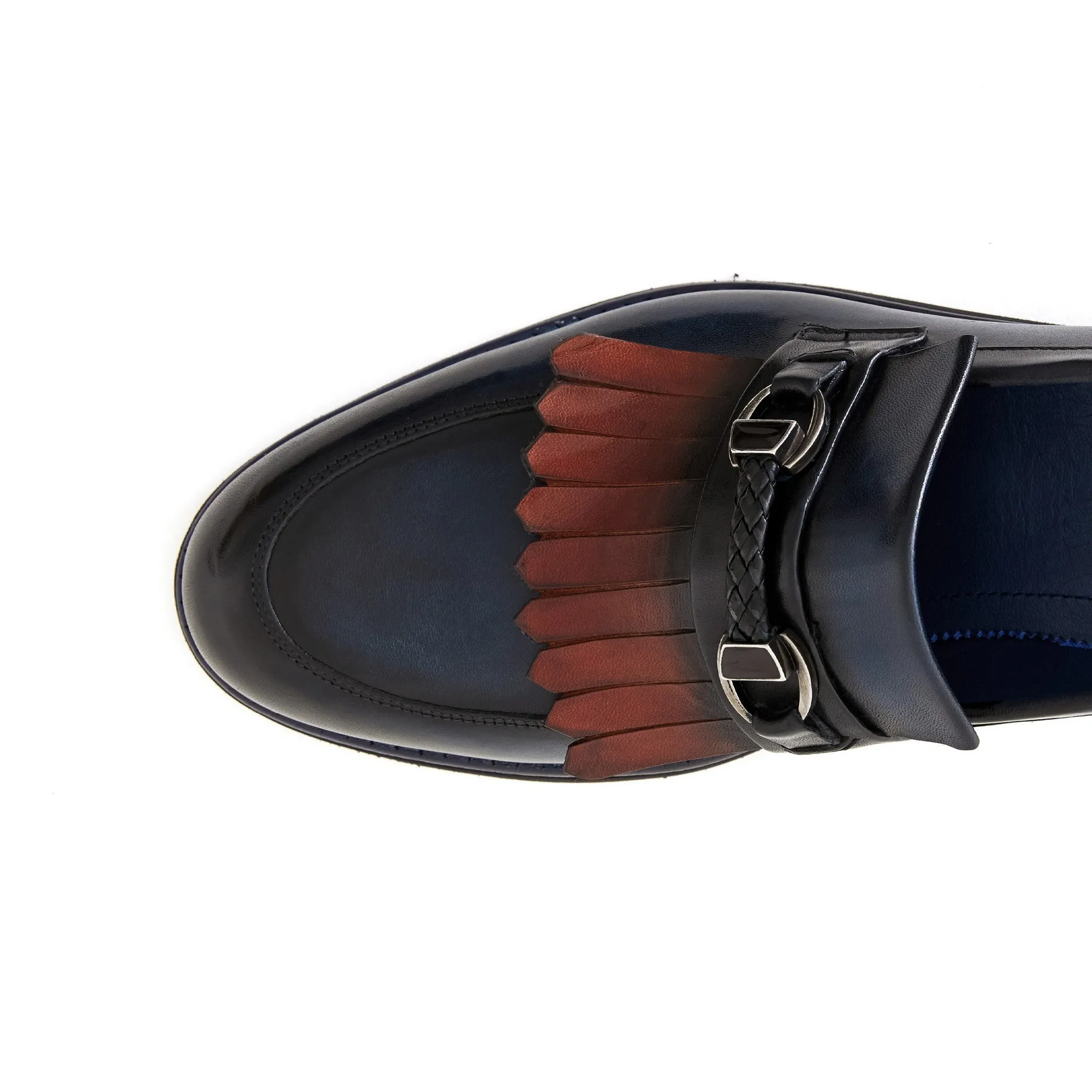 Men's Calf Leather Handmade Loafer M7031