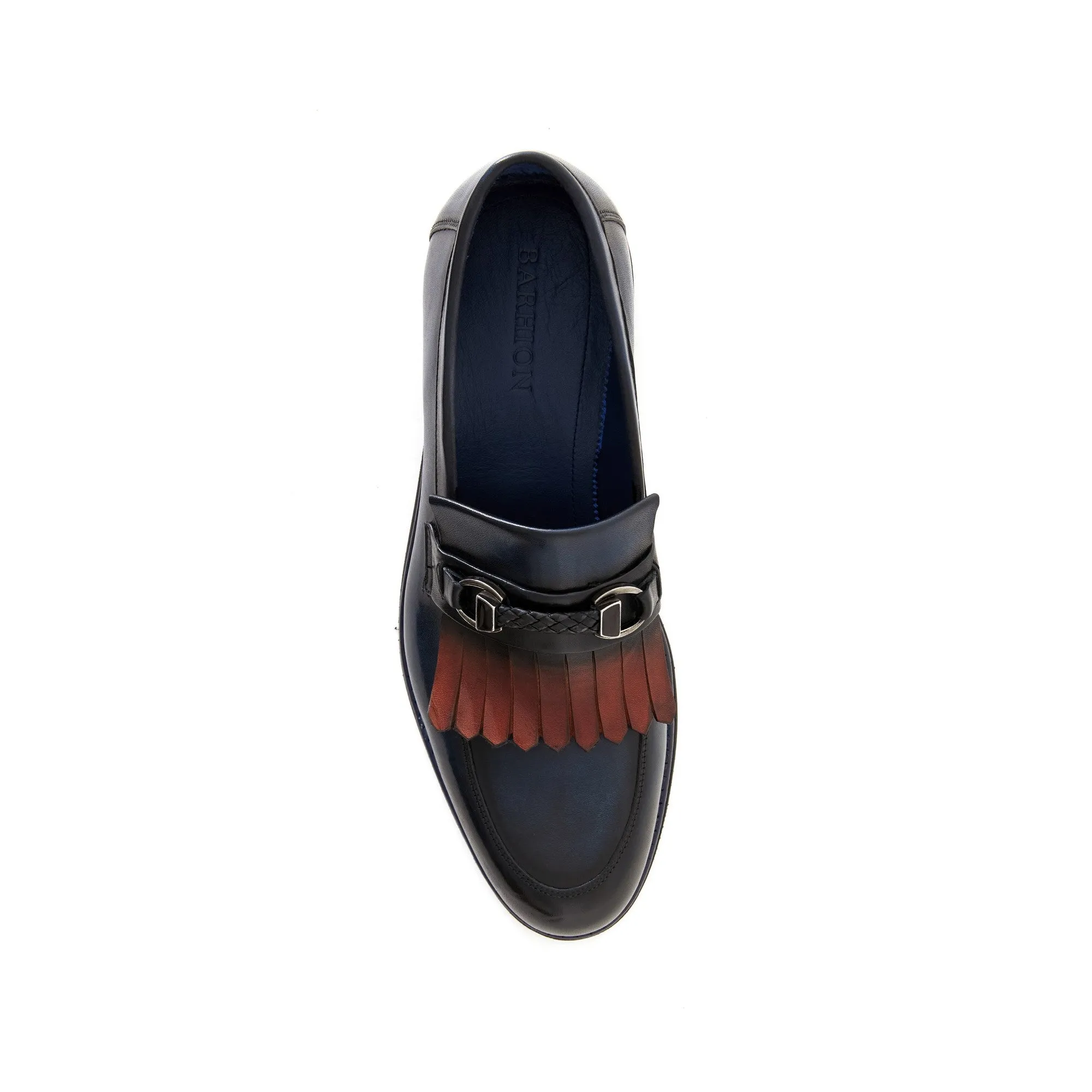 Men's Calf Leather Handmade Loafer M7031