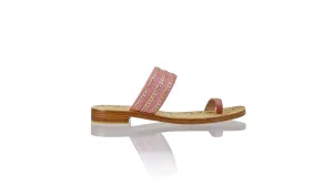 Merauke No Strap 20mm Flat - Soft Pink & Gold