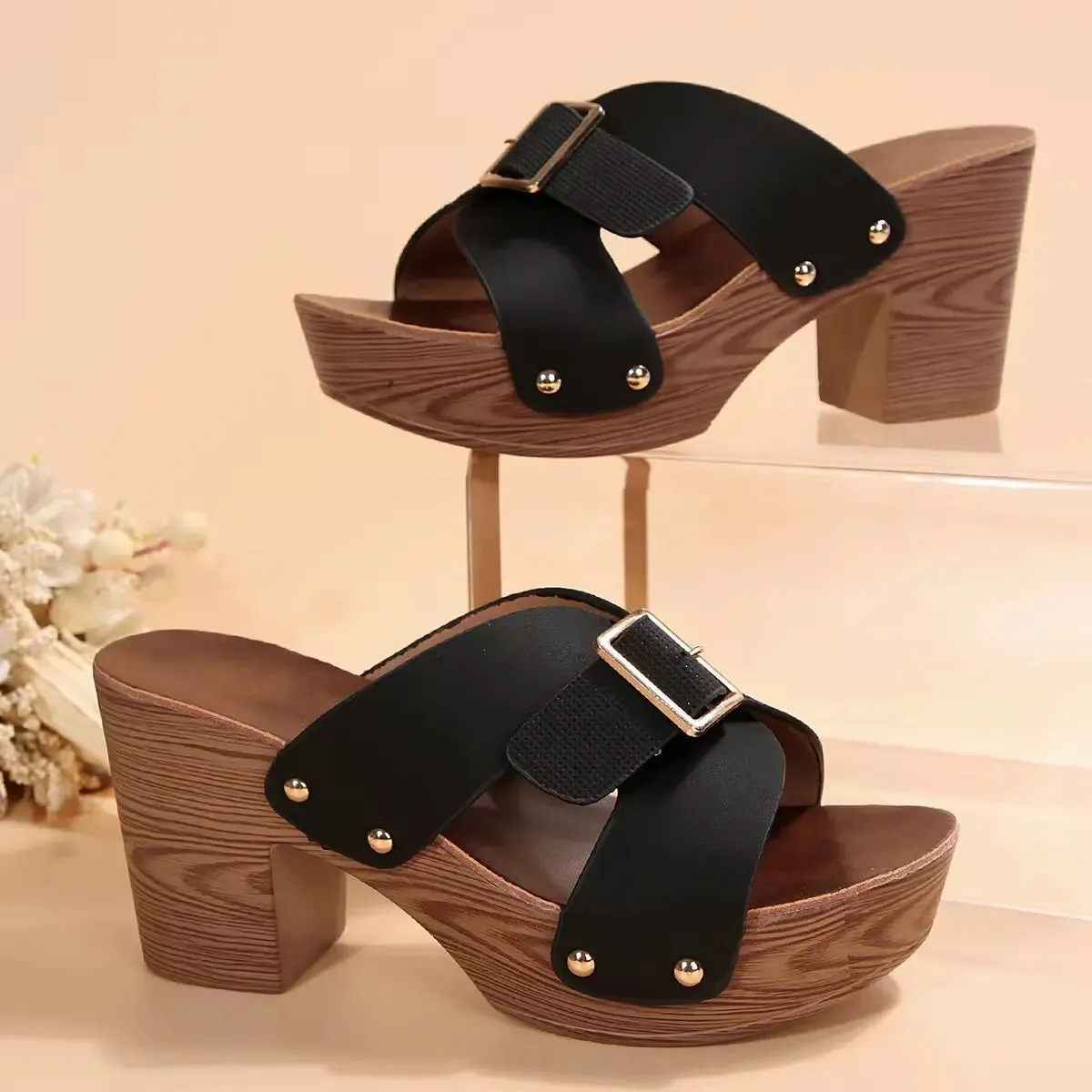 Mira | Chic Buckled Sandals