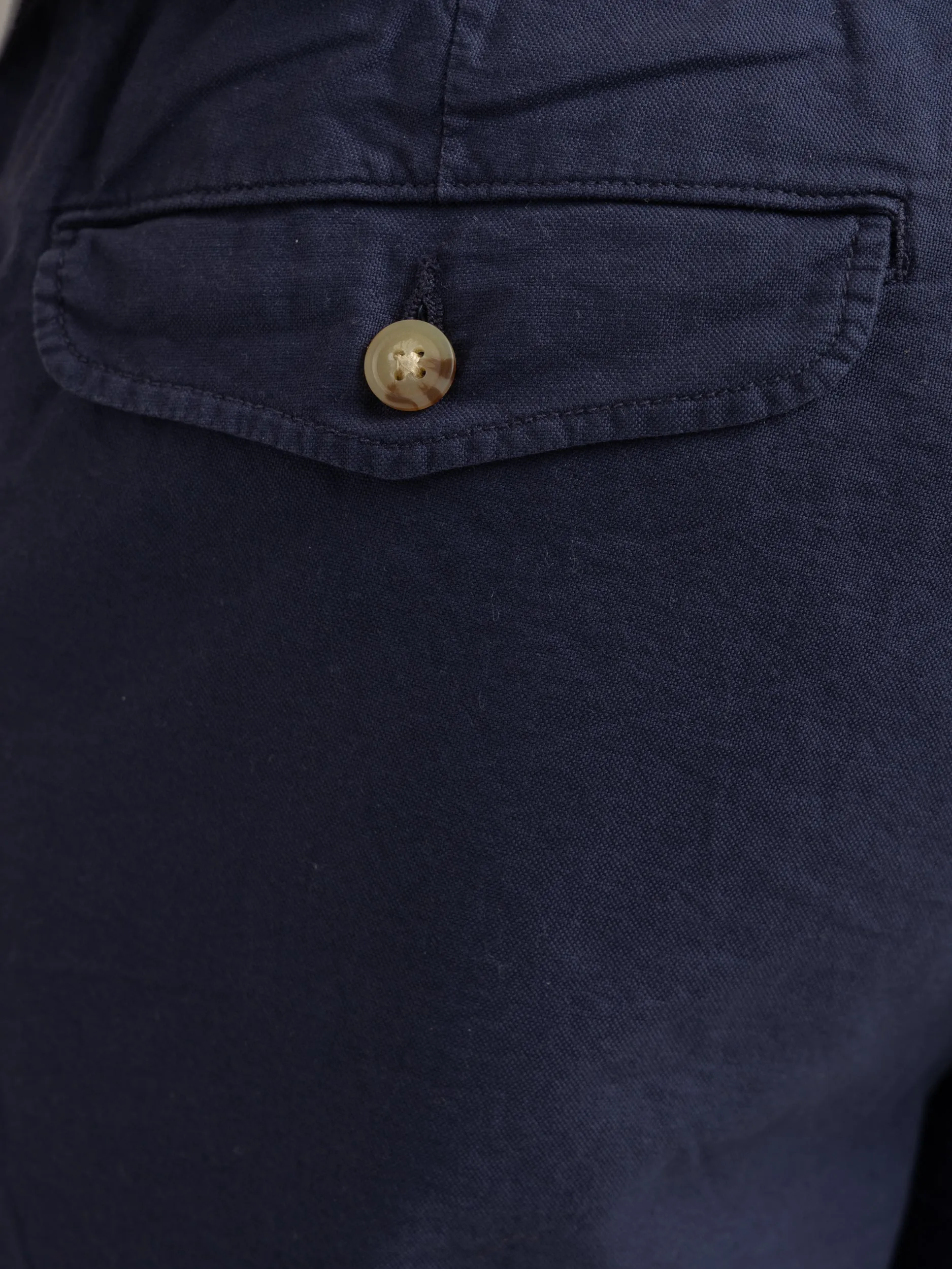 Navy 8-Inch Polo Prepster Oxford Short
