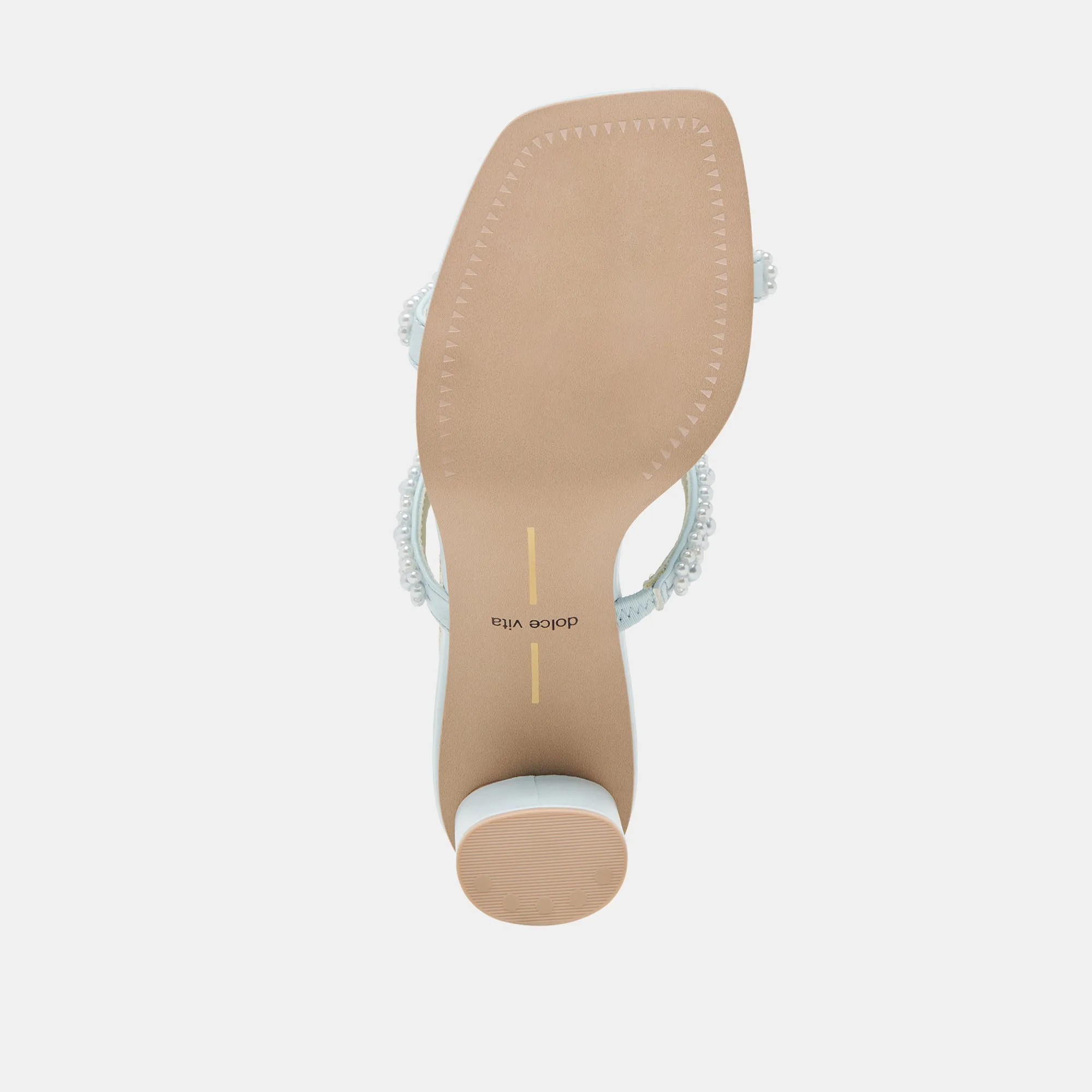 NOLAH PEARL HEELS ICE BLUE STELLA