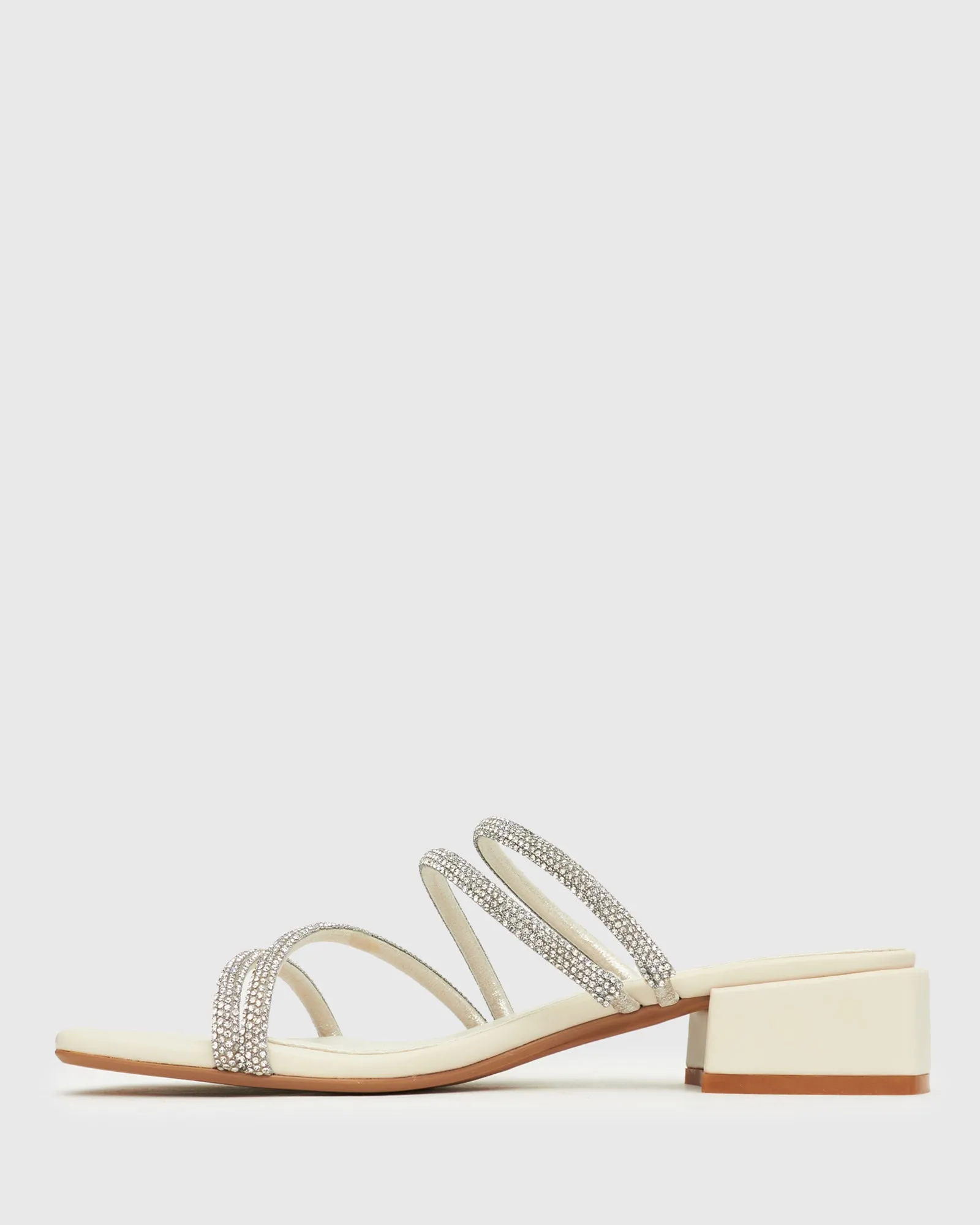 PRE-ORDER ODETTE Diamante Embellished Strappy Sandals