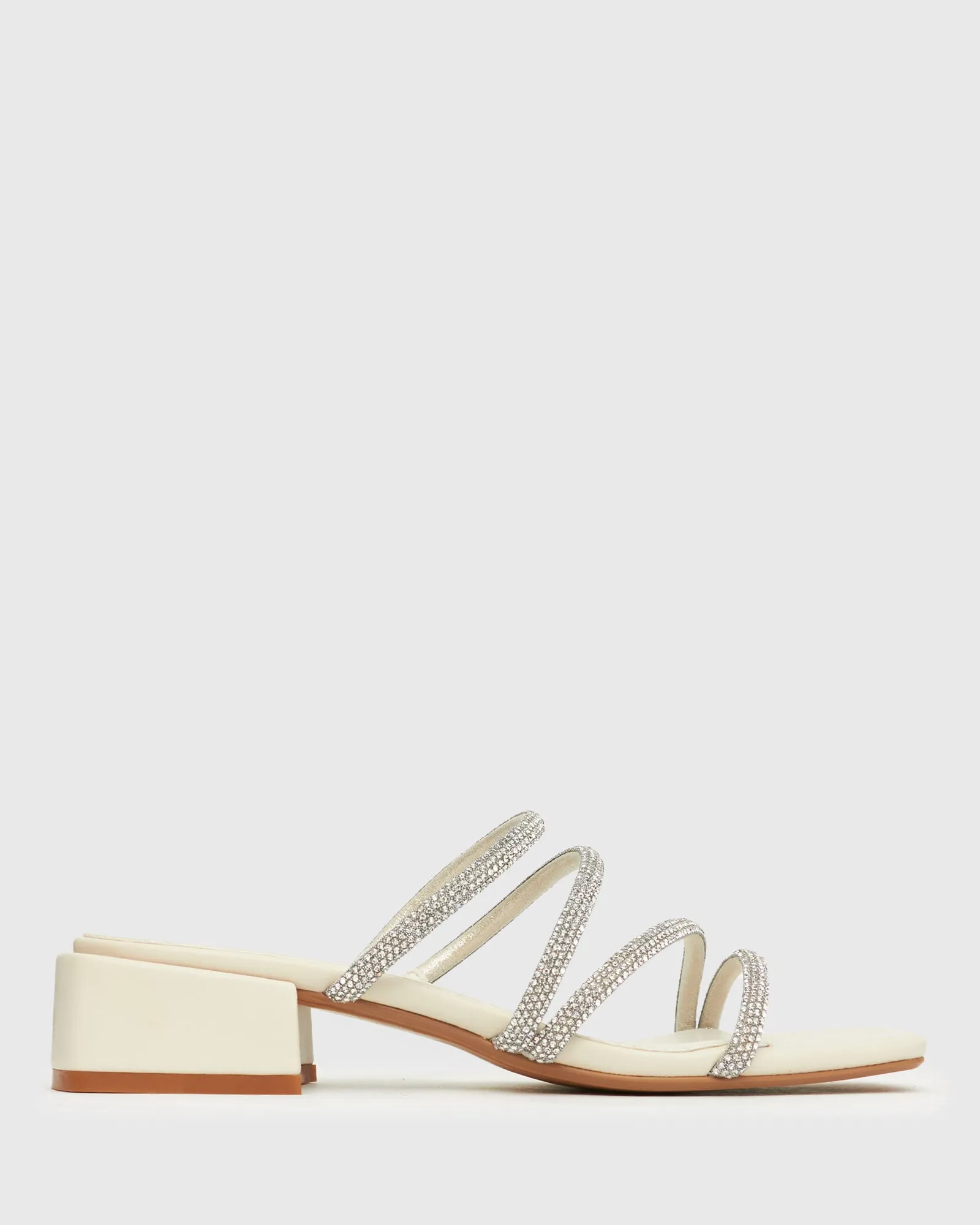 PRE-ORDER ODETTE Diamante Embellished Strappy Sandals