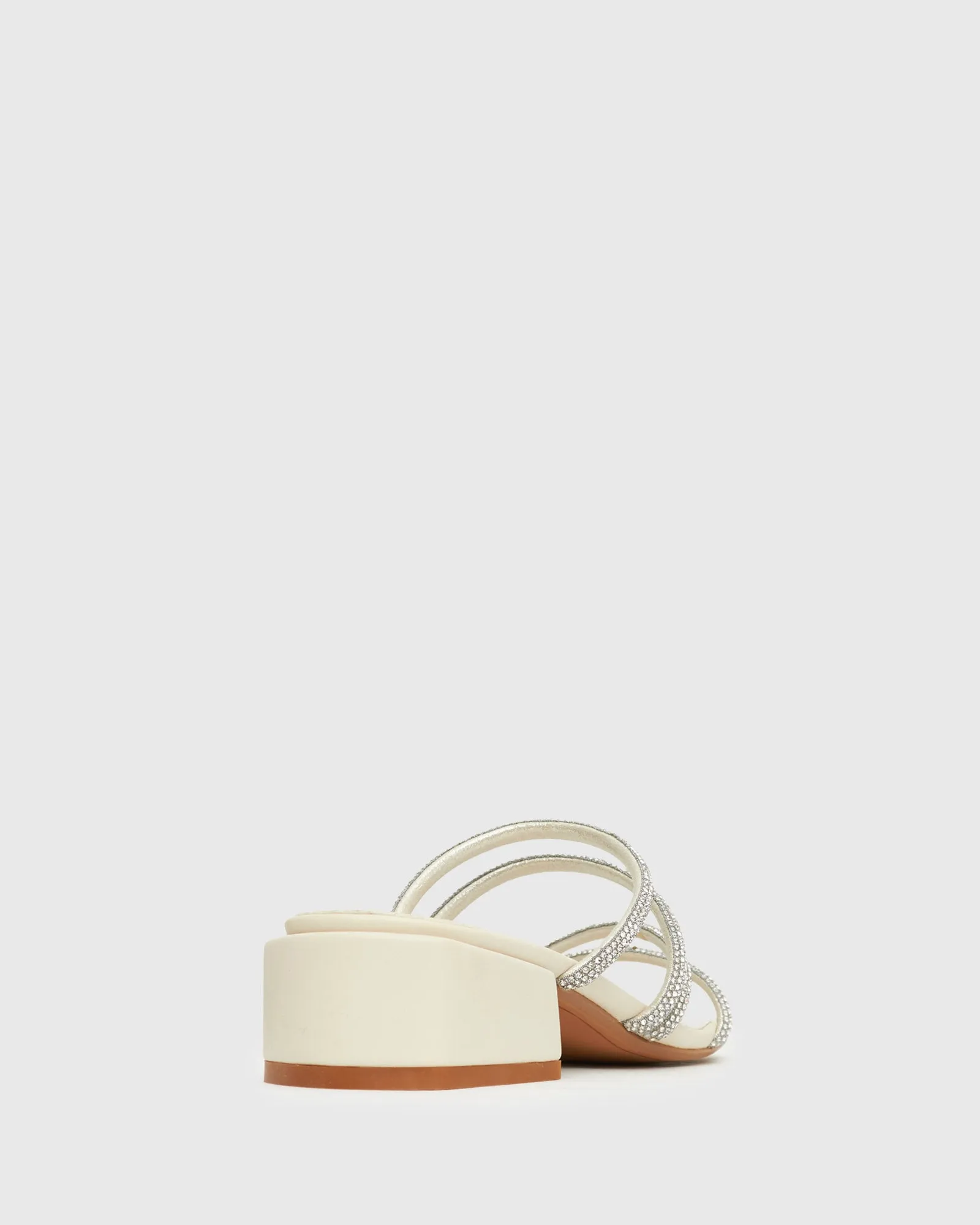 PRE-ORDER ODETTE Diamante Embellished Strappy Sandals