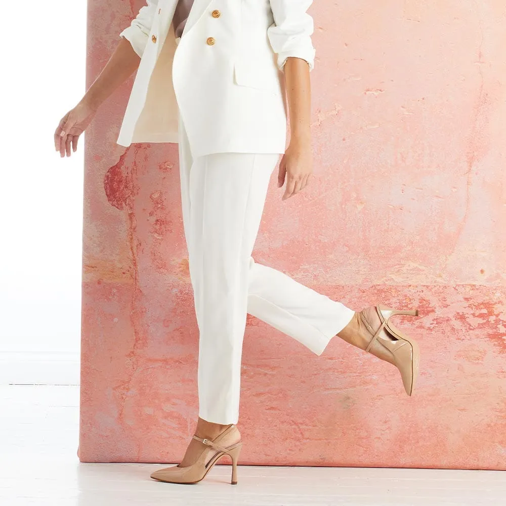 Premiere: Sand Patent Leather