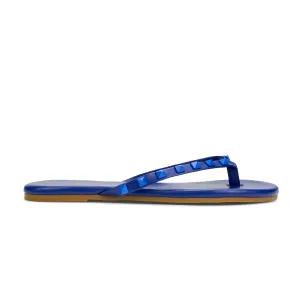 Rivington Stud Flip Flop in Cobalt