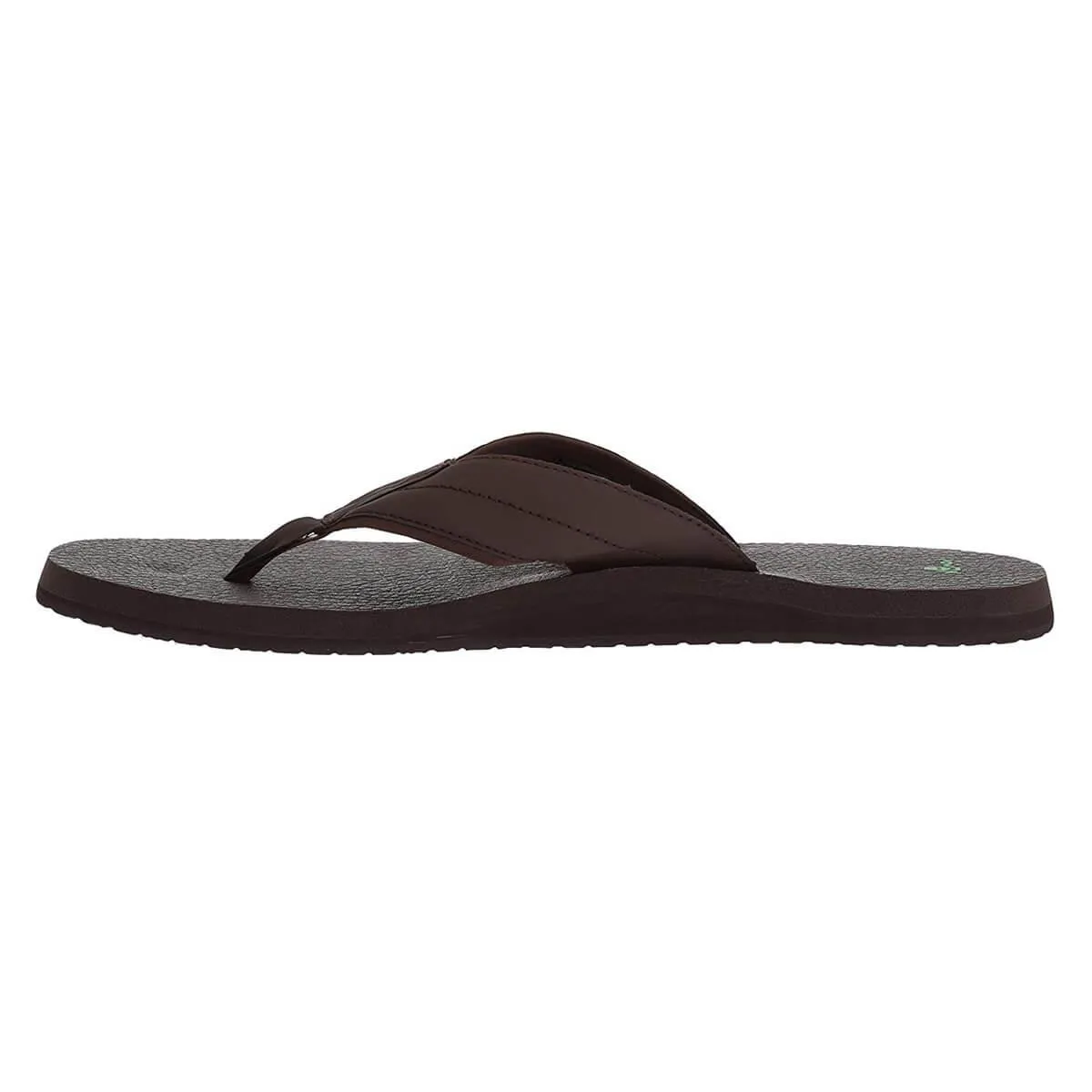 Sanuk Men's Flip Flops - Beer Cozy 2 Sandals Dark Brown | SMS10868-DKB