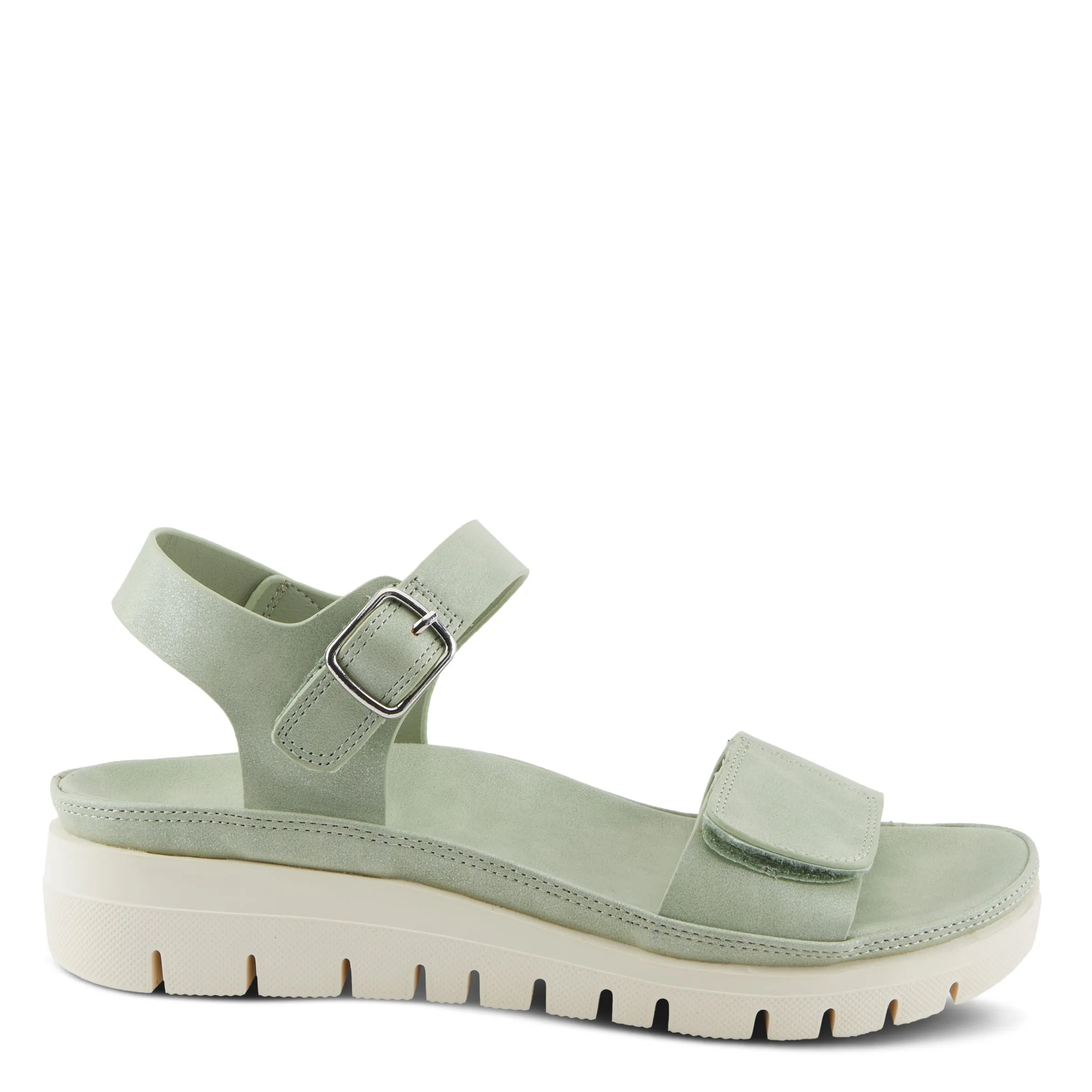 Spring Step Shoes  Flexus Shinson Women’s Vegan Leather Platform Sandals