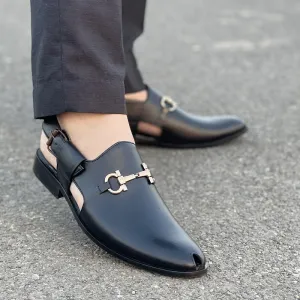 The Unique Black Leather Kheri SS-157