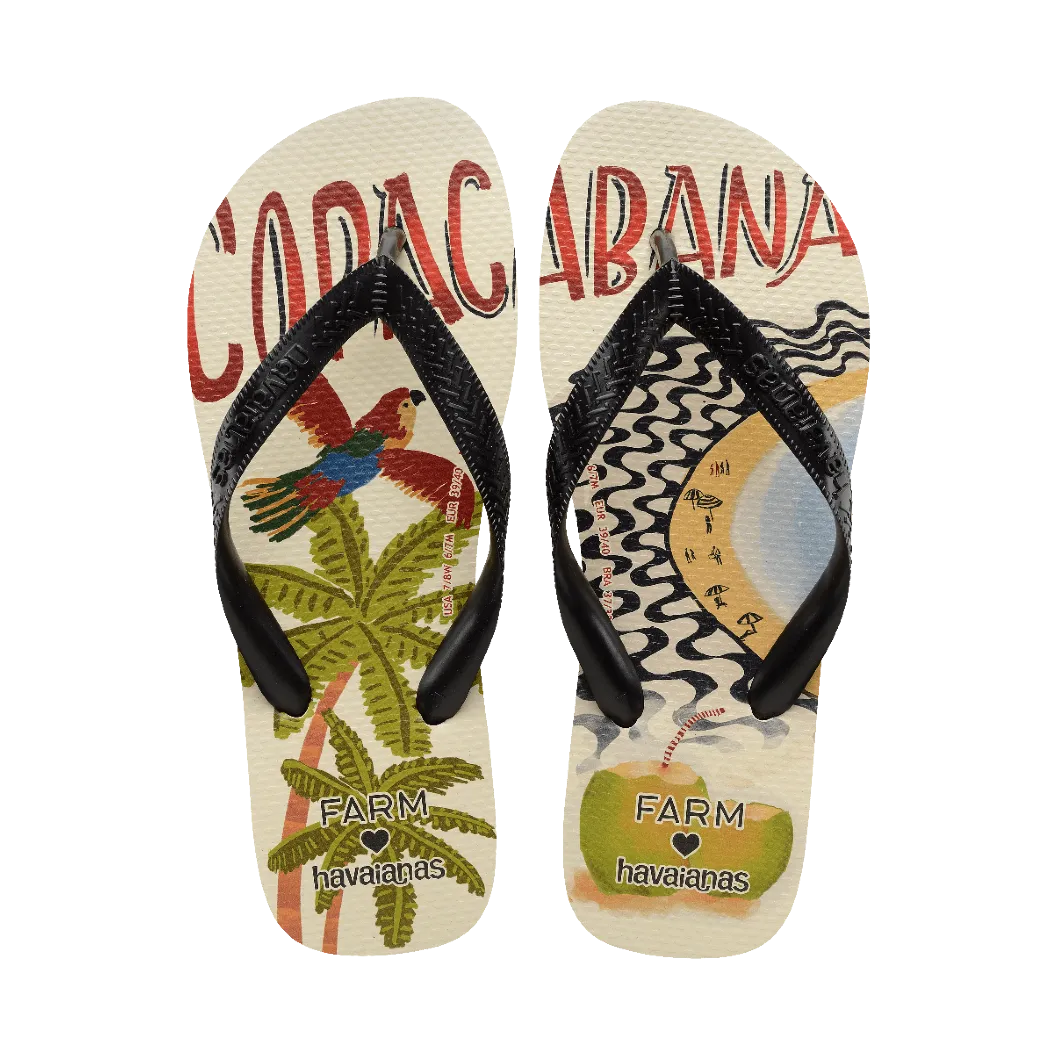 Top FARM Rio Copacabana Flip Flops
