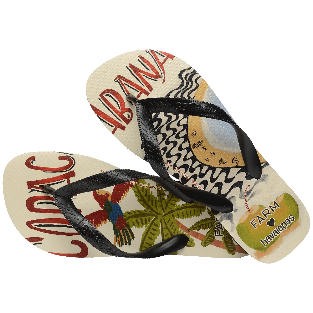 Top FARM Rio Copacabana Flip Flops