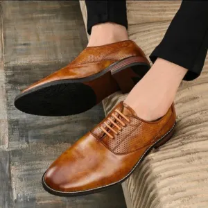 Unique Formal Oxford Loafers Shoes For Men