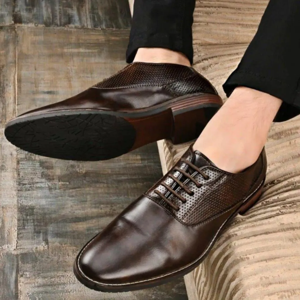 Unique Formal Oxford Loafers Shoes For Men