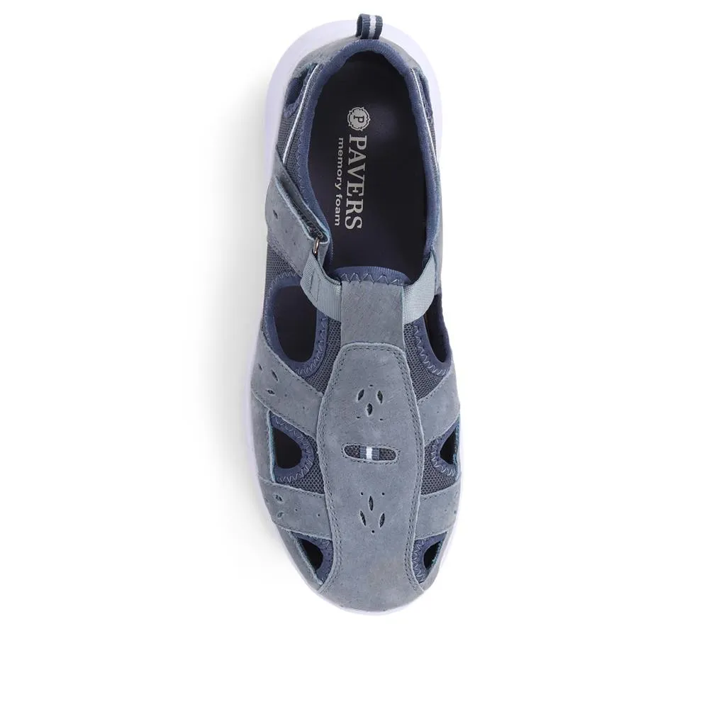 Wide-Fit Leather Adventure Sandals - BRK39011 / 325 010