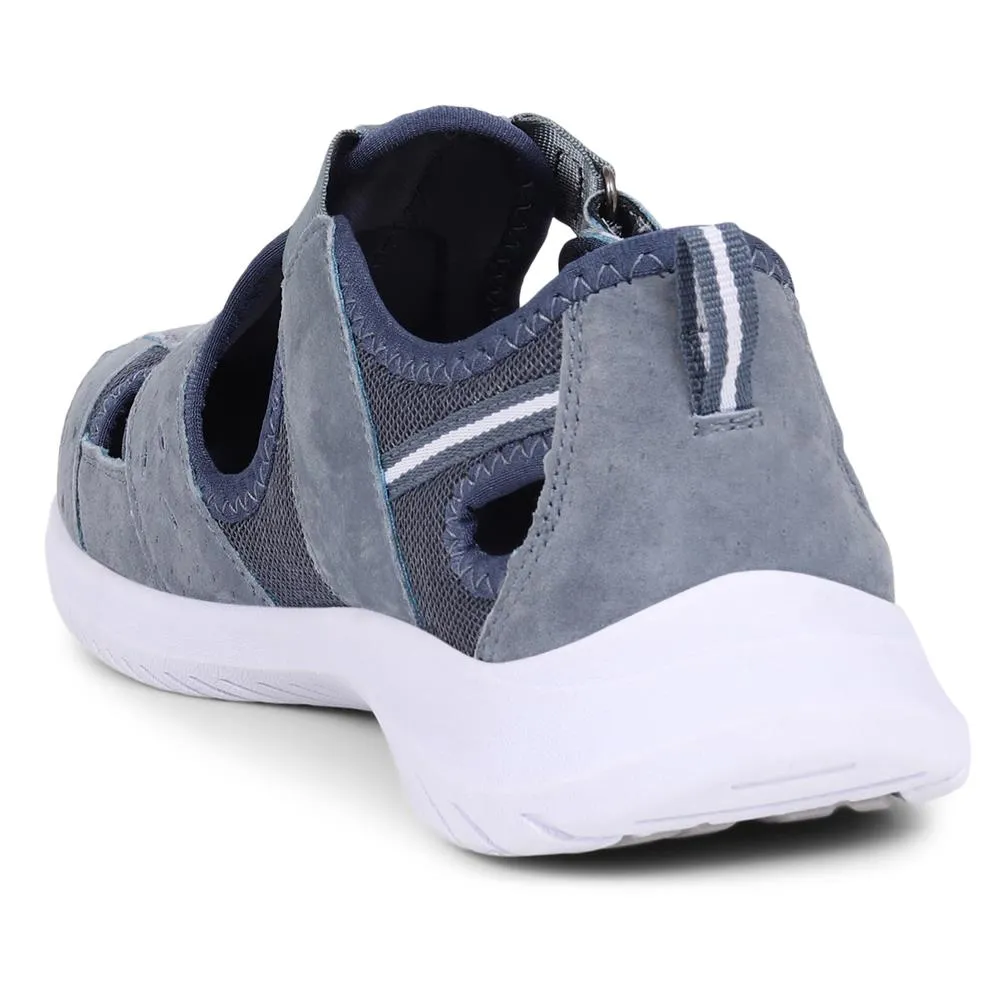 Wide-Fit Leather Adventure Sandals - BRK39011 / 325 010